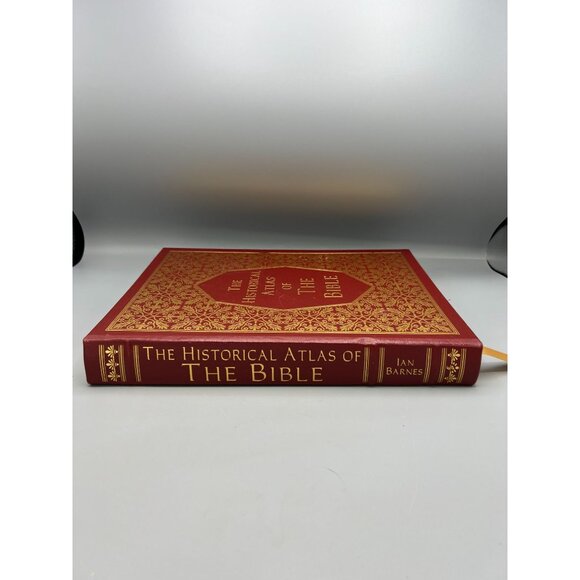 The Historical Atlas Of The Bible By Ian Barnes  Chartwell Books 2009 Gold Leaf - Picture 11 of 14